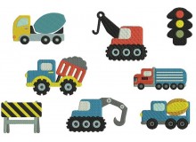 Stickdatei - Baustelle